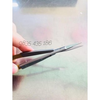 Kéo Lá Cán Vàng 12cm