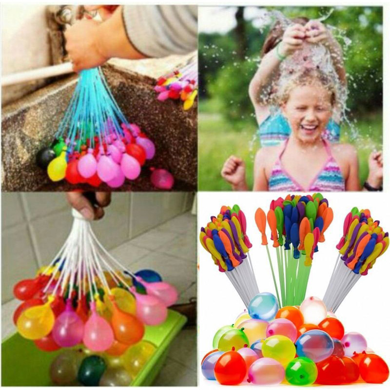Bong bóng nước đồ chơi nhiều màu sắc vui nhộn cho bé