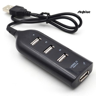 Bộ Chia 4 Cổng USB 2.0 Tốc Độ Cao Cho PC / Laptop