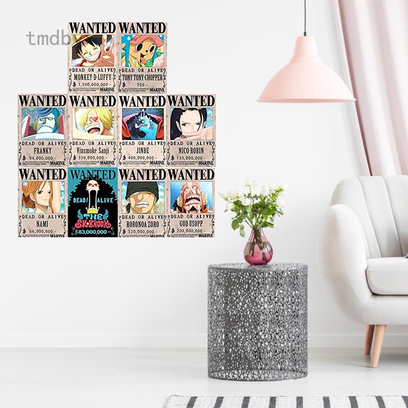 Tmdbyx Set 10/16/24 tấm poster phim hoạt hình One Piece