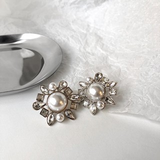 [Mã SKAMLTSM9 giảm 10% đơn 99K] Khuyên tai đá to cá tính