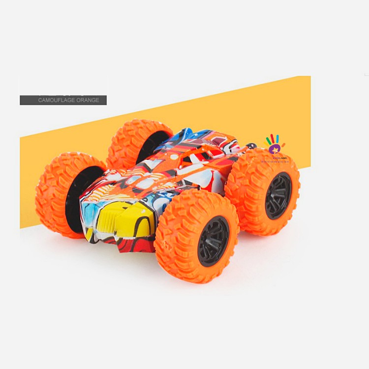 Xe leo núi nhào lộn 360 độ✅FREESHIP✅ off-road graffiti 2 mặt lật khi gặp chướng ngại vật và chạy bình thường nhiều màu