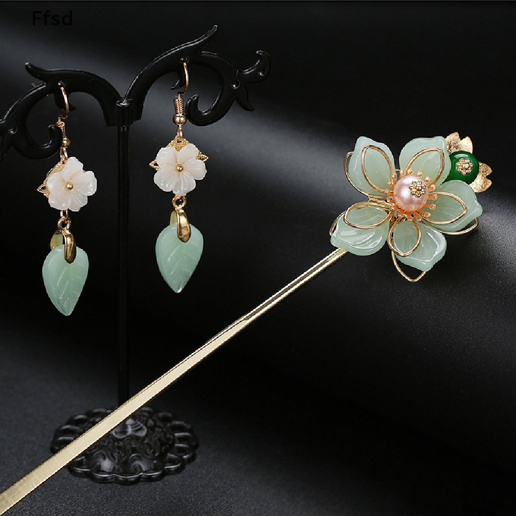 {Ffsd} Trâm Cài Tóc Tua Rua Dài Đính Pha Lê Hoa Truyền Thống Trung Hoa Cổ Điển Phụ Kiện Cô Dâu * Bán Chạy
