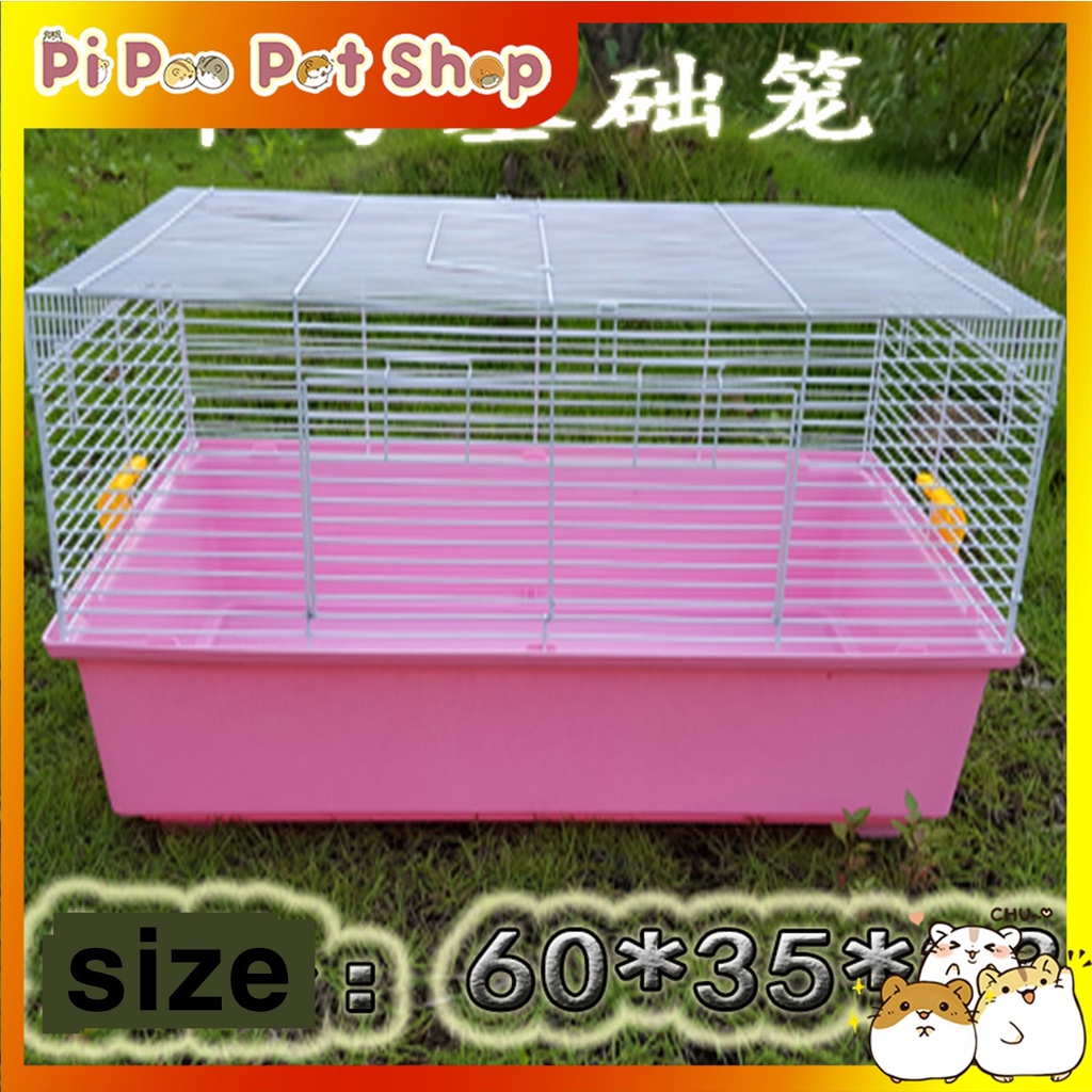 Lồng đại cho hamster, thỏ, bọ ... 60x35x33 - khay cao