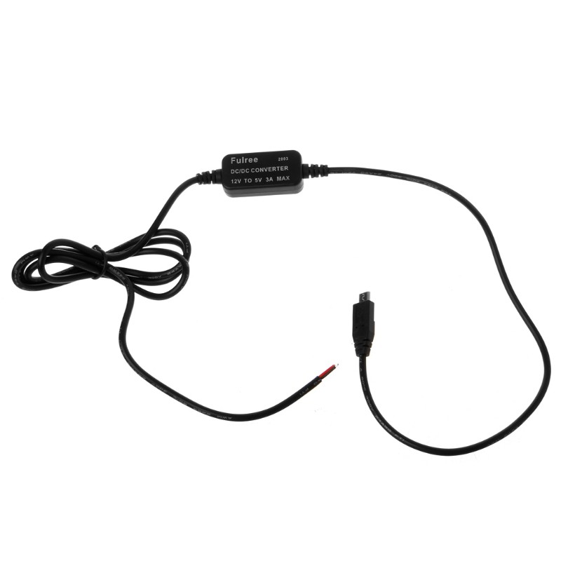 Bộ sạc chuyển đổi nguồn điện 12V sang 5V 3A cho PDA DV