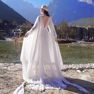 Đầm maxi boho,váy du lịch chụp ảnh(Hàng Quảng Châu đẹp)