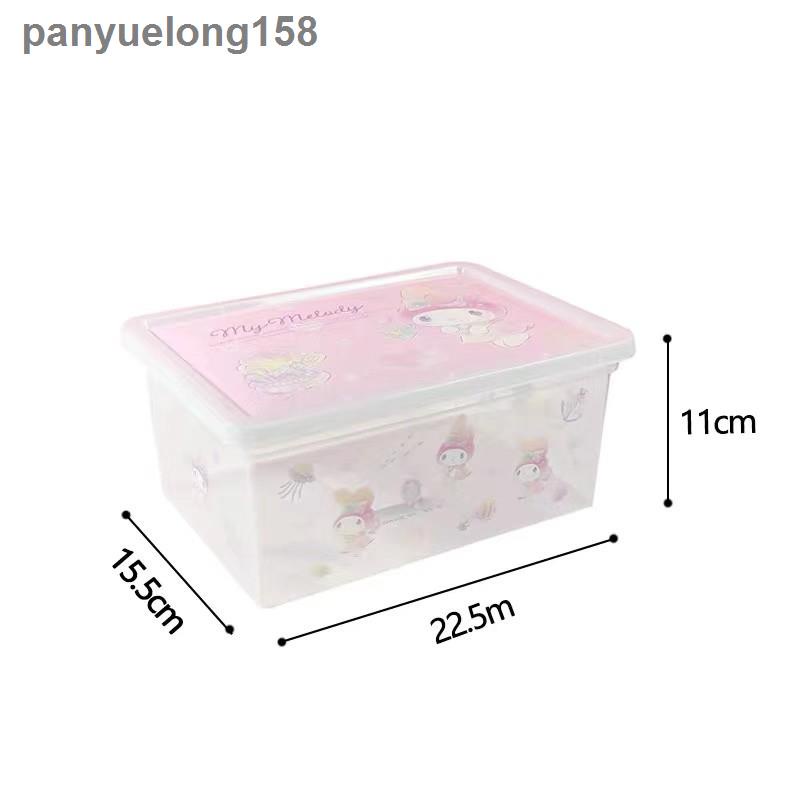 Sanrio ✸❁ Miniso Us Hộp đựng đồ Miniso hình chú chó tai to Melody dễ thương thời trang tại nhà