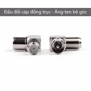 jack chuyển tín hiệu Ăng-ten - cáp đồng trục bẻ góc