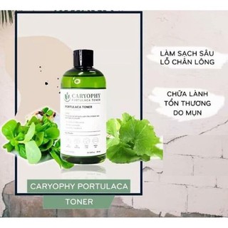 toner nước hoa hồng rau má Carophy