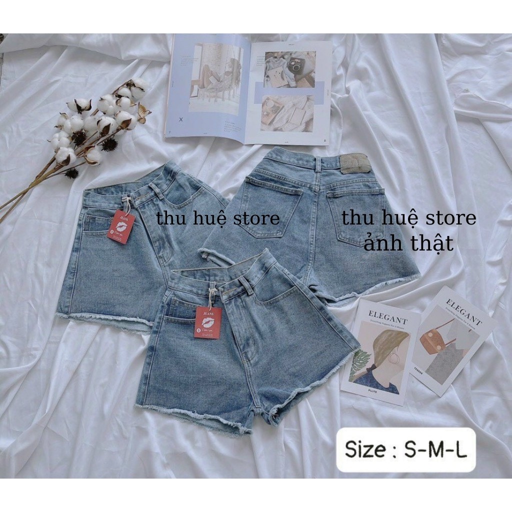 Quần Đùi Jean Lưng Cao Nhiều Mẫu Nhiều Màu Chuẩn From Hàng Cao Cấp
