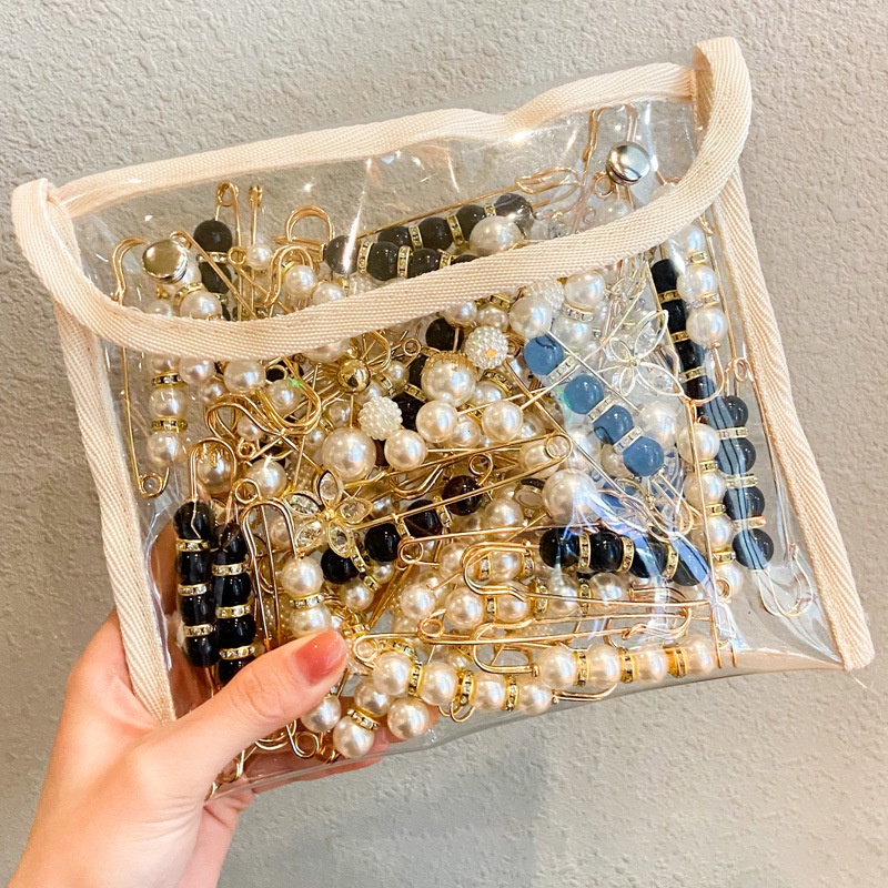 Ghim Cài Áo Thời Trang Có Thể Điều Chỉnh Phong Cách Hàn Quốc