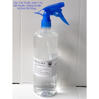 Cồn y tế 70 độ rửa tay sát khuẩn, kháng khuẩn, vệ sinh đồ dùng