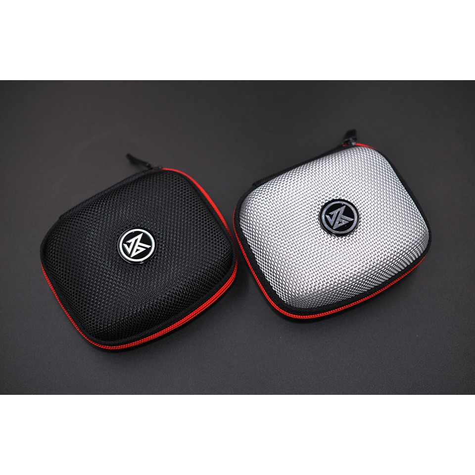 Hộp đựng tai nghe bluetooth KZ dạng nén từ EVA có khóa kéo cho Es4 Zsr Ed12 Zst