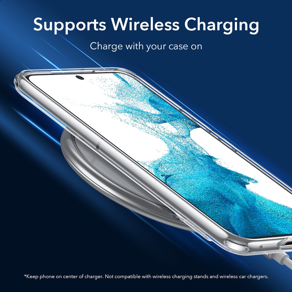 Ốp điện thoại ESR trong suốt kèm giá đỡ kim loại cho Samsung S22 Ultra Galaxy S22 Ultra Plus Samsung S22