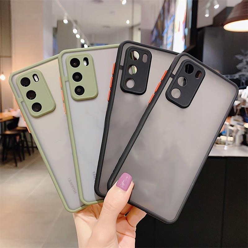 Ốp Điện Thoại acrylic Cứng Nhám Bảo Vệ Ống Kính Máy Ảnh Cho huawei mate 60 50 40 pro