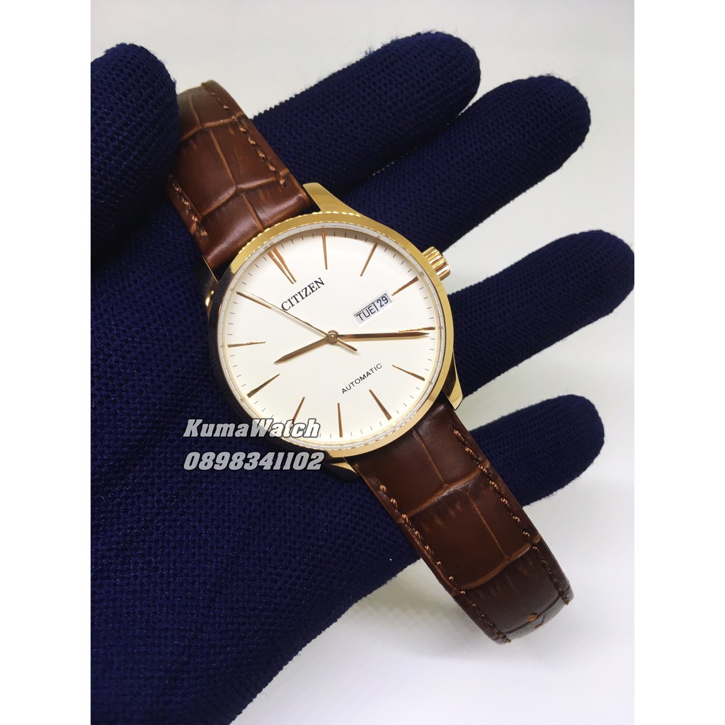 Đồng hồ nam Citizen NH8353-18A – Automatic, Gold, 40mm.