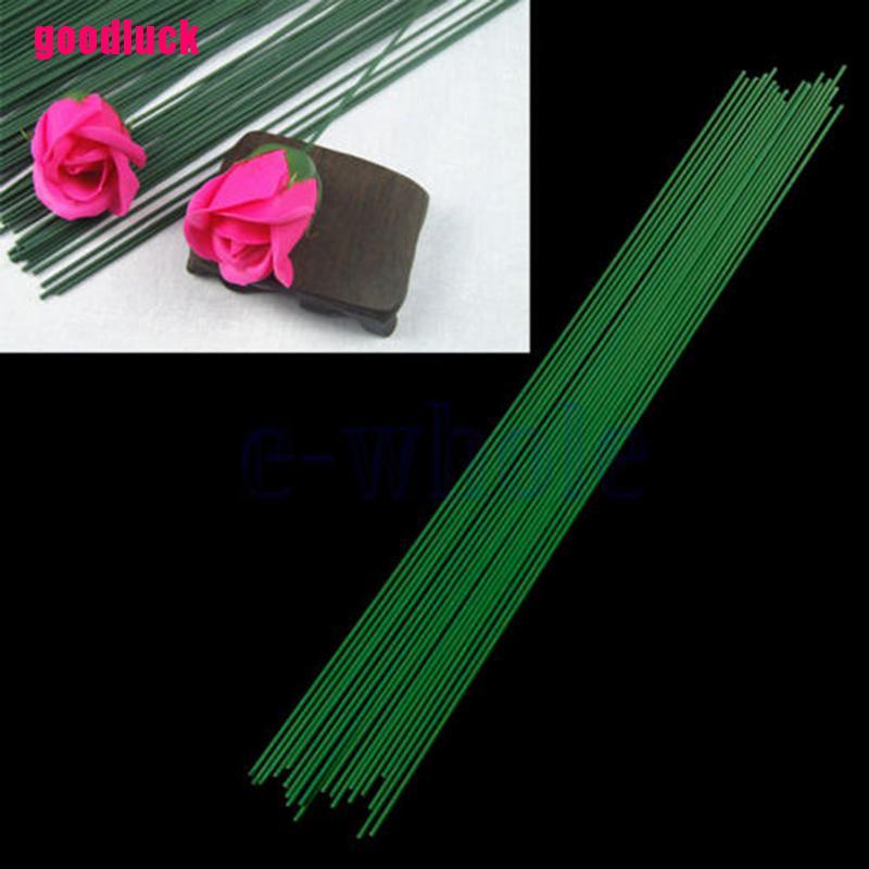 Bộ 12 Cuộn Dây Sắt Màu Xanh Lá Kích Thước 60cm Dùng Làm Đồ Thủ Công