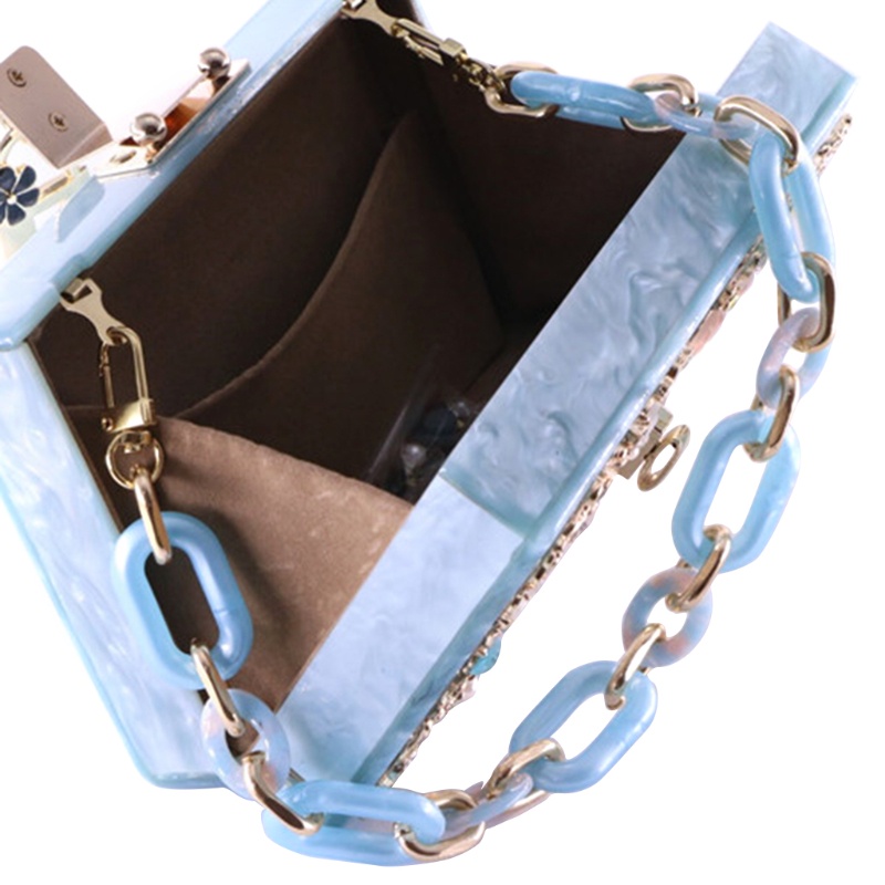 Dây đeo túi xách bằng acrylic thay thế DIY phong cách thời trang