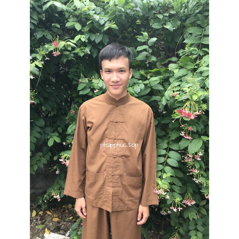 #Đồ đi chùa - #Mẫu nam cổ lãnh tụ nút thắt