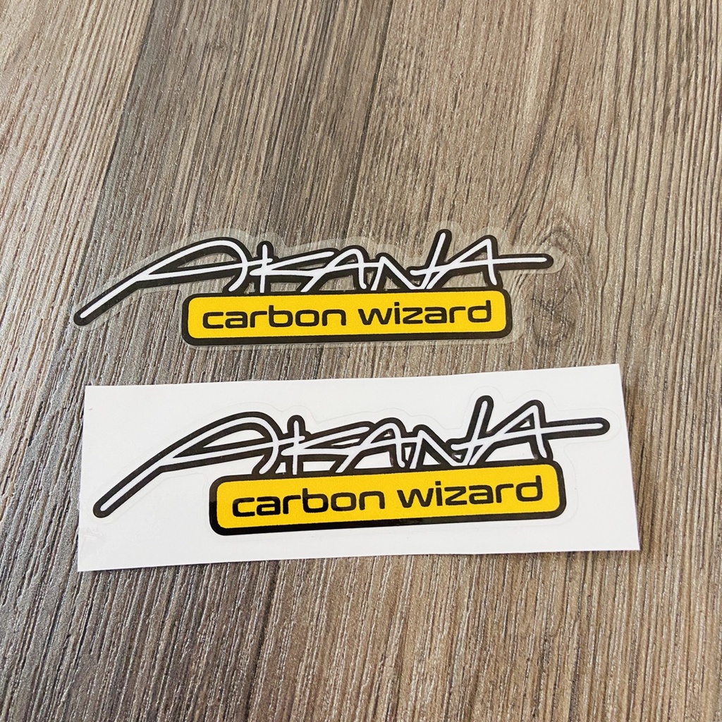 (TEM in UV) Tem chữ ký, tem LOGO chữ AKANA, tem trang trí xe máy