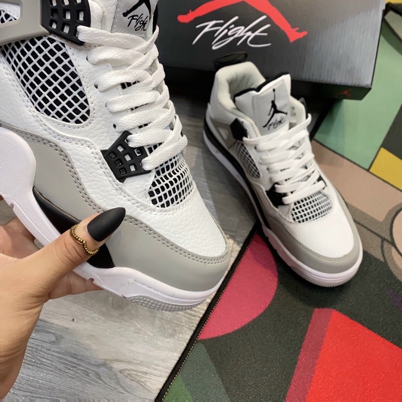 GIÀY J’D4 RETRO MILITARY BLACK LAI AU