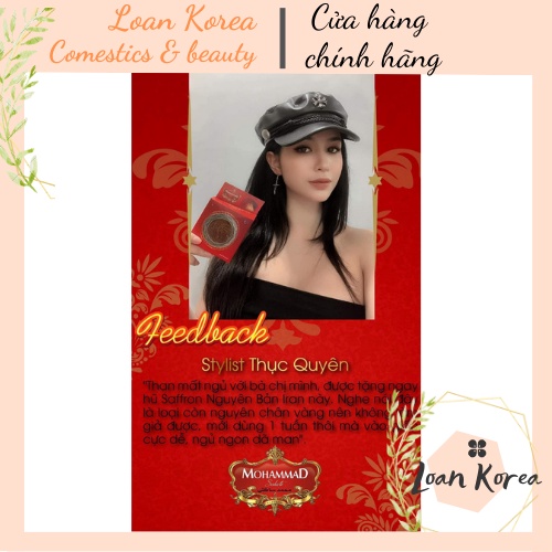 Nhụy hoa nghệ tây nguyên bản Mohammad Saketi Saffron 2gram