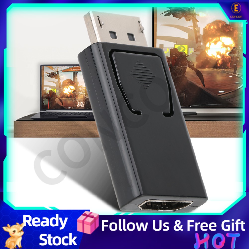 Giắc Chuyển Đổi Từ Cổng Display Port Sang Hdmi Dp Male Cho Pc Laptop Hdtv