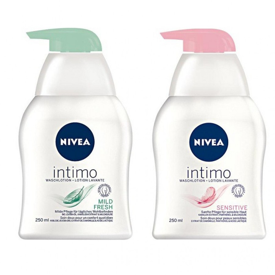 Dung dịch vệ sinh phụ nữ Nivea Intimo Waschlotion Sensitive 250ml