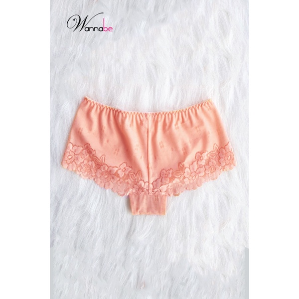 Quần lót ren cao cấp Wannabe QLR04 nguyên bản ren hoa không lộ viền gợi cảm xinh xắn