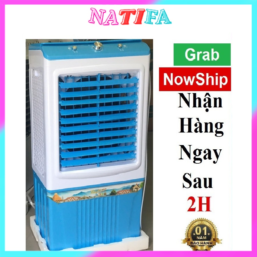 Quạt Điều Hòa Hơi Nước 45 lít HS588 Siêu tiết kiệm -Tặng kèm 2 hộp đá khô