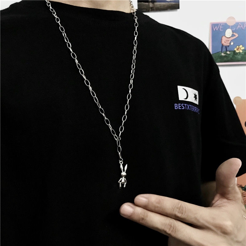 Dây Chuyền Nhiều Lớp Mặt Hình Thỏ Và Ngôi Sao Xinh Xắn 223974 Dây Chuyền Thiết Kế Độc Đáo Phong Cách Harajuku Hàn Quốc Dễ Phối Đồ Cho Nam Và Nữ