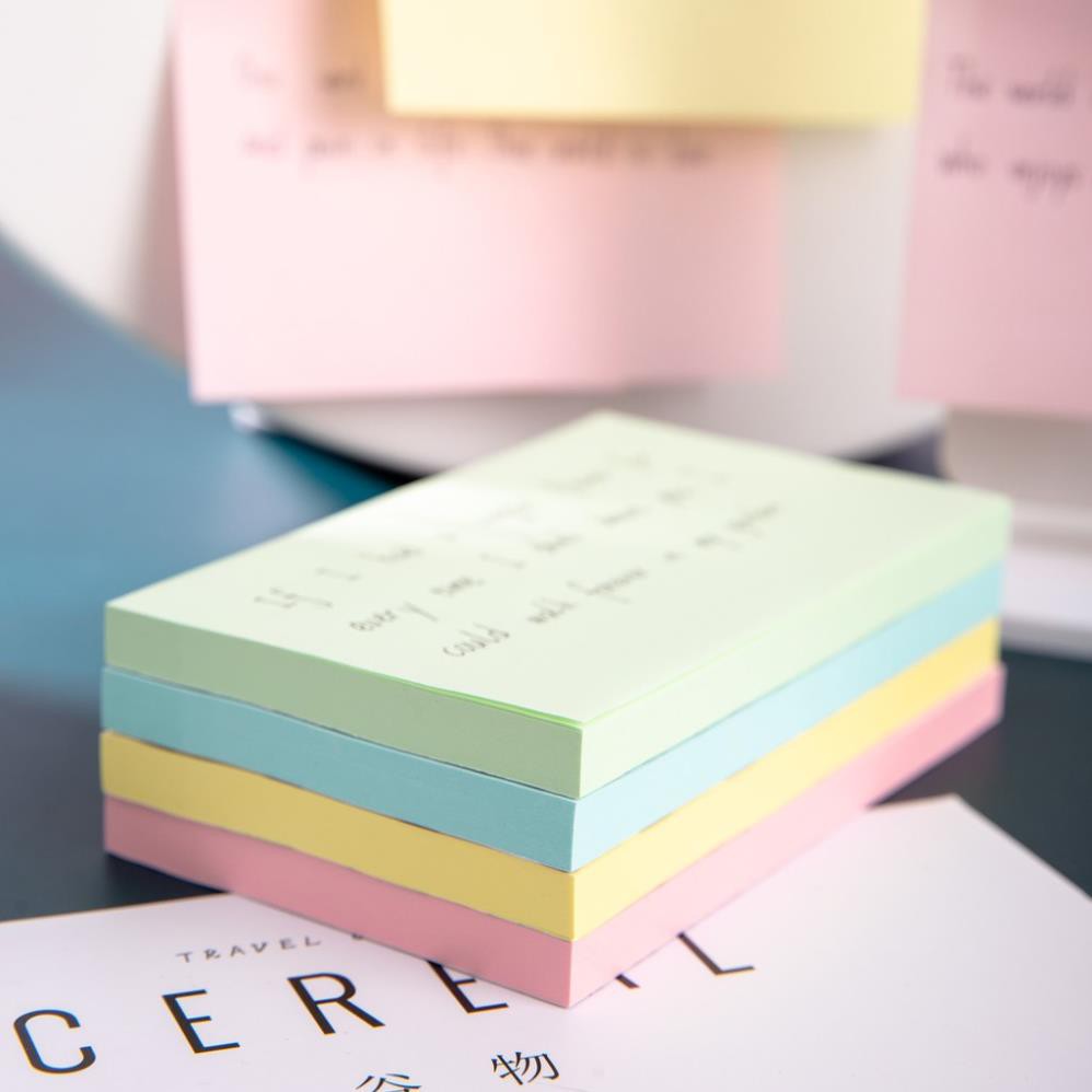 Giấy nhớ 100 tờ Deli - Màu ngẫu nhiên - 2 tệp - EA01202/EA01403/EA01503