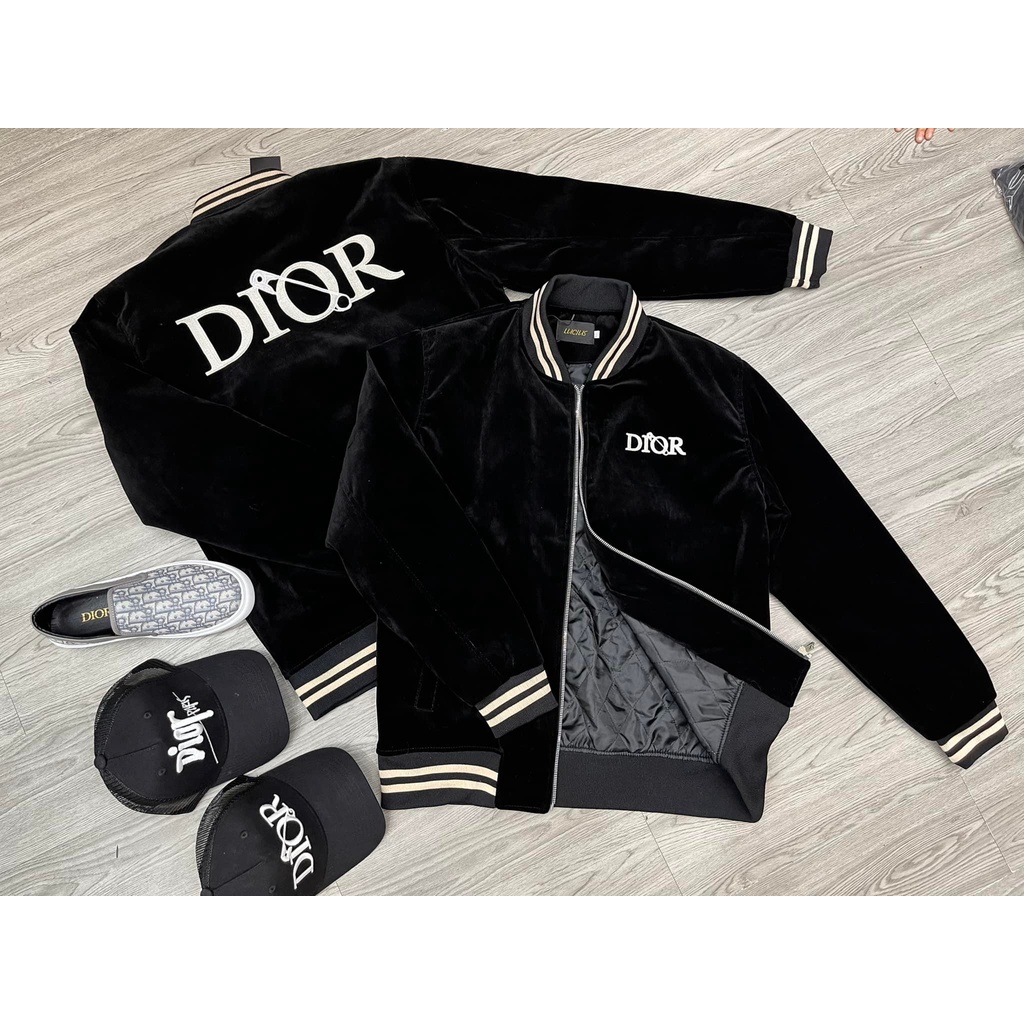 Áo khoác nam bomber dạ kim băng D.O