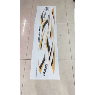 Tem số 150 tem rời mầu vàng đen dán xe pcx