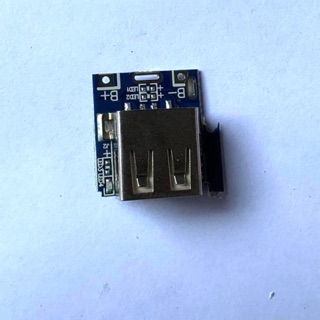 Mạch sạc pin dự phòng 1 cell 18650, ngõ ra 5V - 1A, có led báo