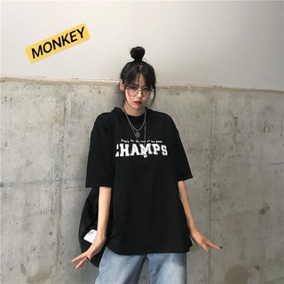 Áo thun tay lỡ Unisex Monkey, áo phông form rộng, cực đẹp