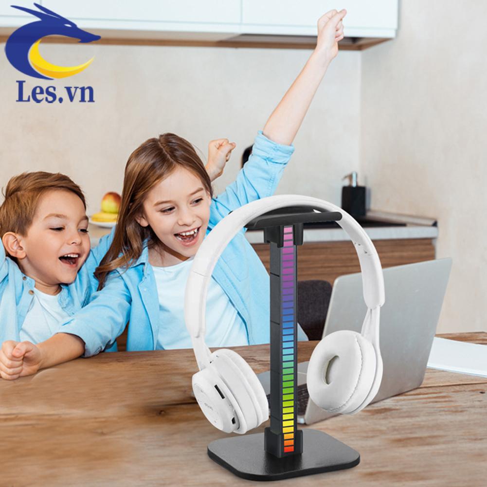 Giá Đỡ Tai Nghe Chơi Game Có Đèn LED RGB Và Cổng USB