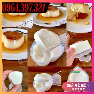 Hộp CaramenTrái Tim / Hộp, Khuân Làm Bánh Flan Trái Tim Có Nắp