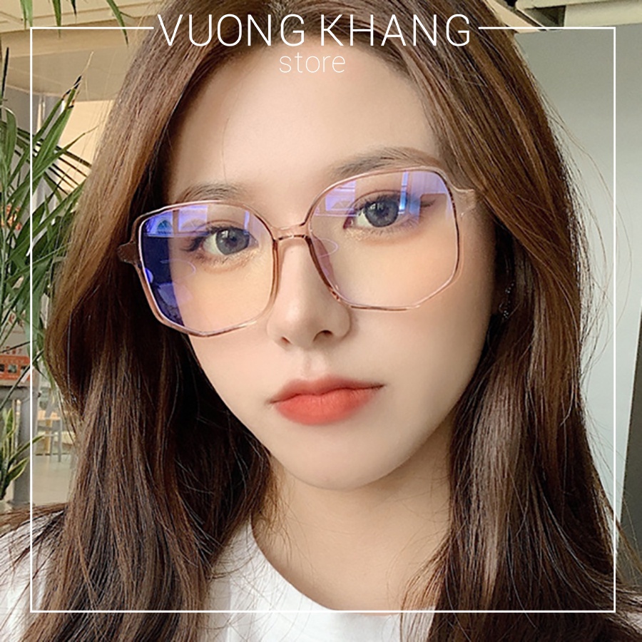 Mắt Kính Gọng Cận ⚡𝑭𝑹𝑬𝑬𝑺𝑯𝑰𝑷⚡ Cao Cấp HOT TREND Siêu Sang Chảnh VK104