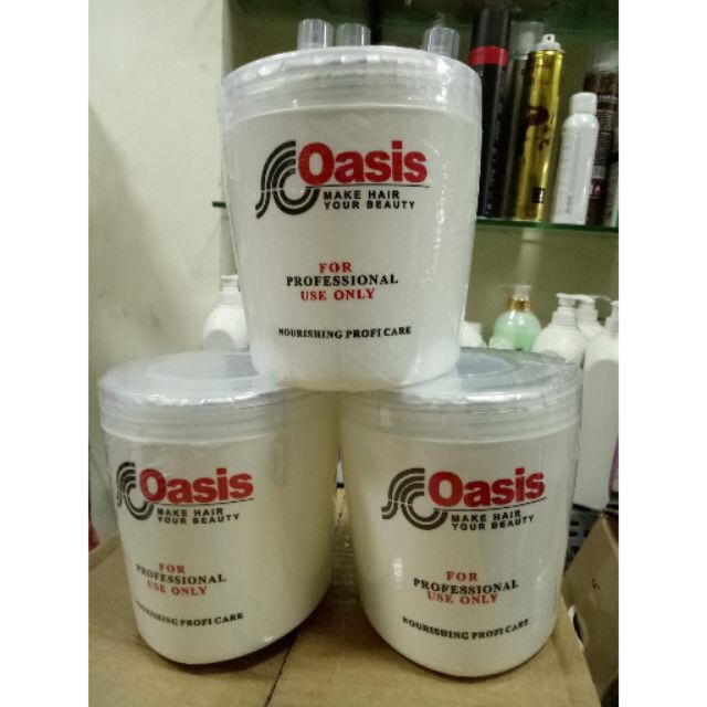 Kem ủ + Hấp + Xả Oasis 1000ml