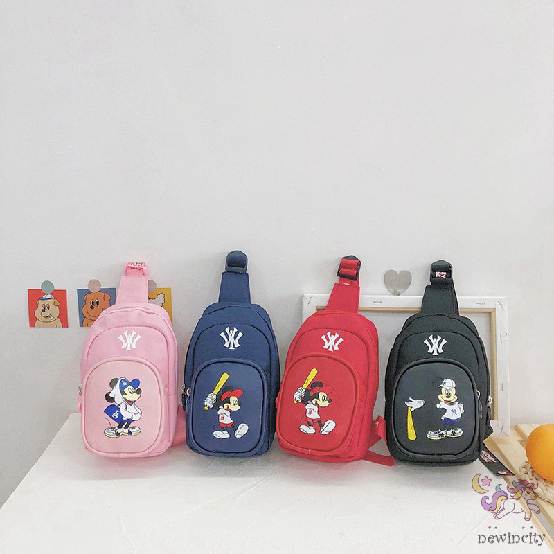 ✿ Korean Boys Girls Bags Children Cute Cartoon Print Handbag Fashion Shoulder Bag