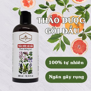 Thảo Dược Gội Đầu 300ml - Tóc Chắc Khỏe Không Gàu Ngứa Bết Tóc - Giảm Hẳn Rụng Tóc