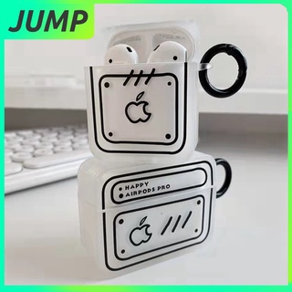 Vỏ Bảo Vệ Hộp Sạc Tai Nghe Bluetooth AirPods 1 2 pro 3 Apple AirPods Mềm Họa Tiết Truyện Tranh Dễ Thương