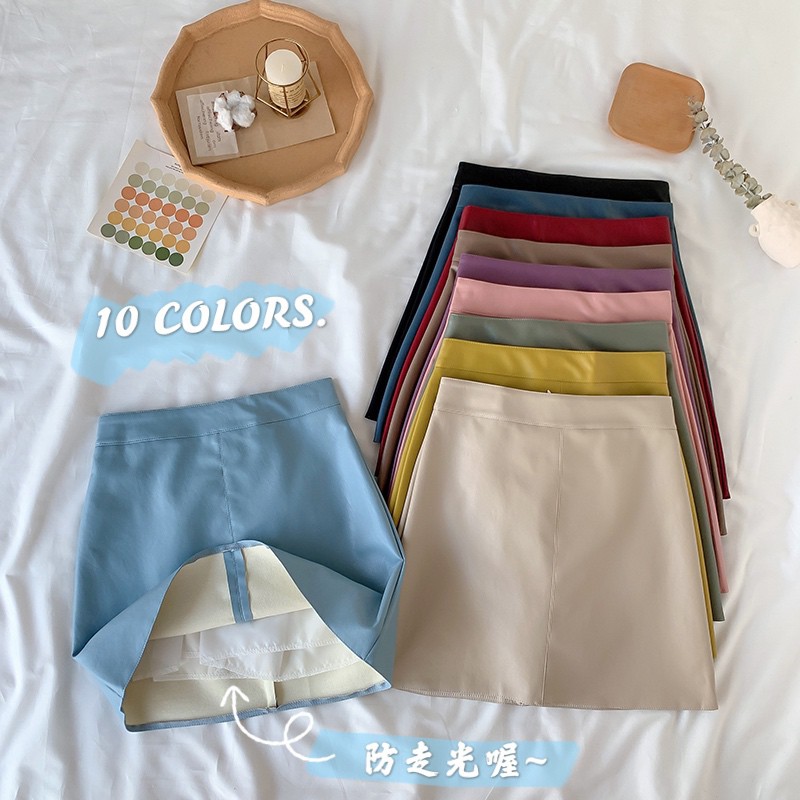 Chân Váy Chữ A Lưng Cao Thời Trang Dễ Phối Đồ Có 10 Màu Lựa Chọn Dành Cho Nữ | BigBuy360 - bigbuy360.vn