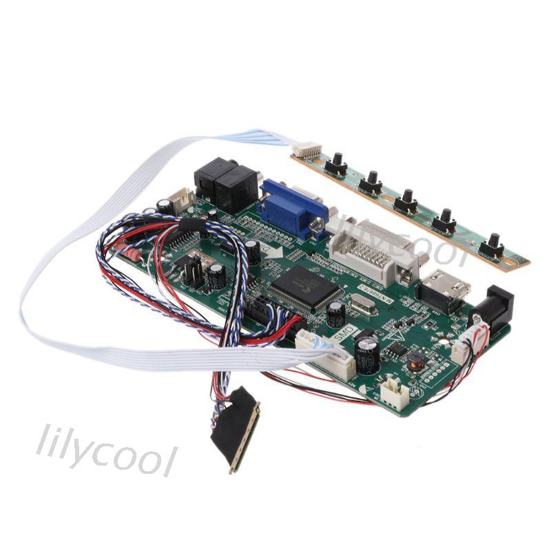 Bộ mô đun điều khiển LCD HDMI DVI VGA âm thanh DIY 15.6&quot; B156XW02 1366X768 1CH 6/8-BIT 40 PIN