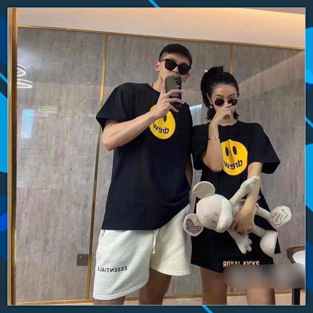 [Cao Cấp] Áo Thun Nam Nữ Mặt Cười Unisex, Áo Thun Tay Lỡ Form Rộng Cotton Thoáng Mát <3 | BigBuy360 - bigbuy360.vn