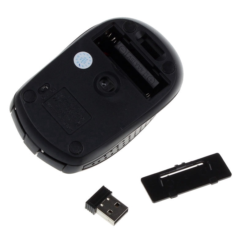 Thời trang 2.4G USB không dây di động Chuột 6 nút 1200 DPI