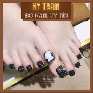 móng típ chân nail siêu to hot 2021
