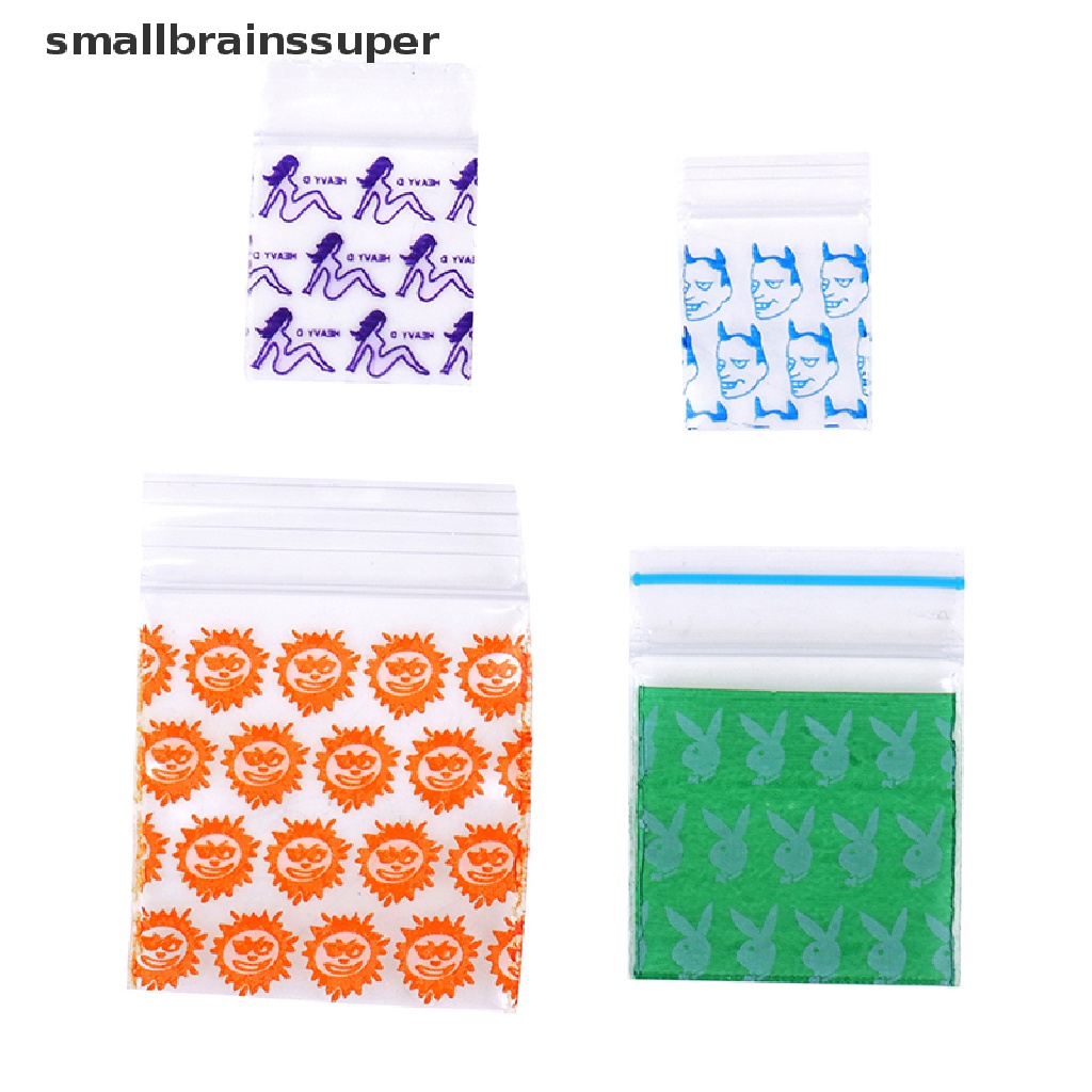 Set 100 túi khóa zip nhỏ gọn cỡ 1.6*2/ 1.8*2.5/ 2.5*3/ 3*4cm