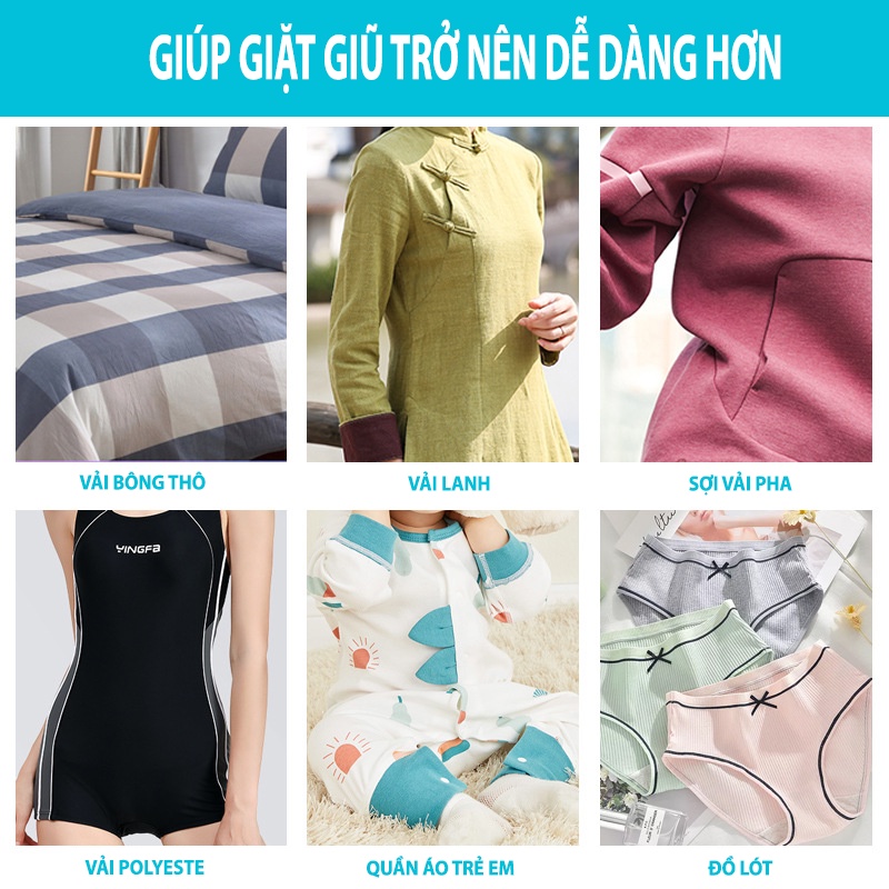 Bột Giặt Loại Bỏ Vết Bẩn Quần Áo Xinuo - Hộp 500g.